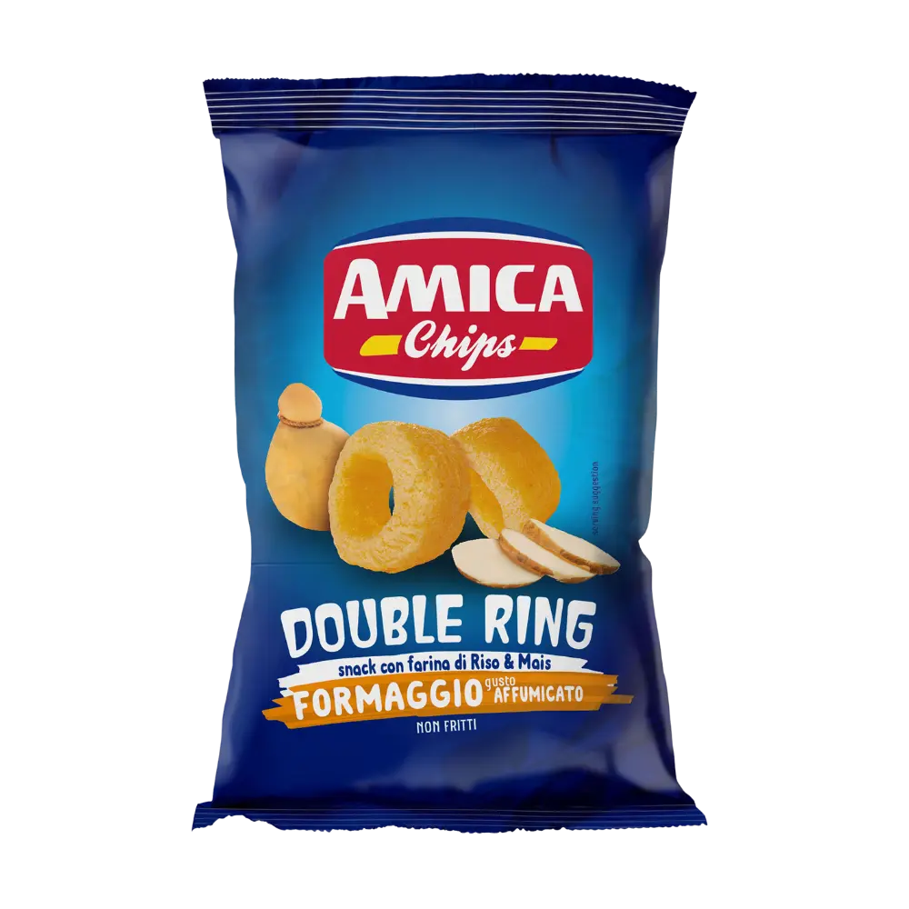 Double-ring -formaggio-affumicato